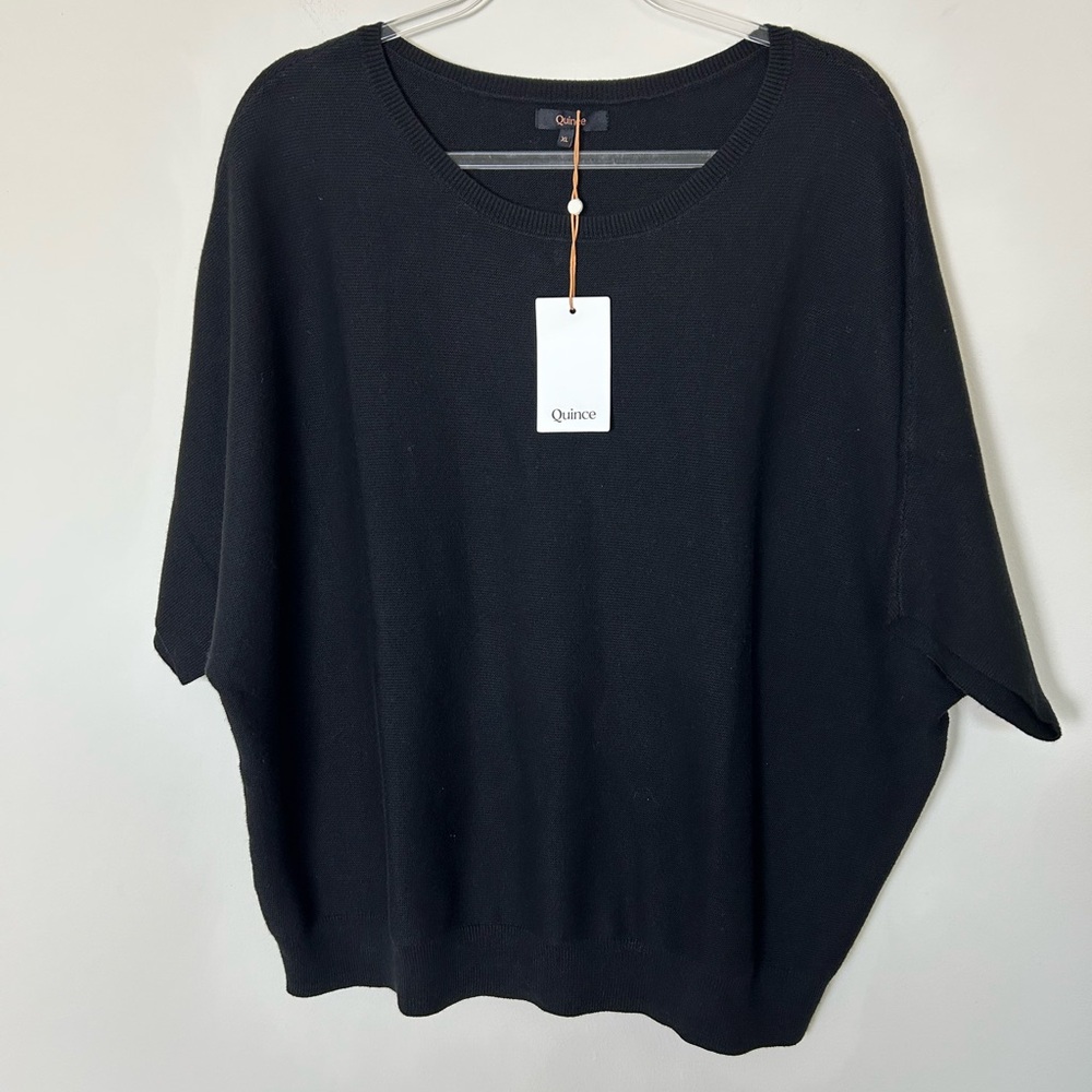 Quince Black Women's Sweater